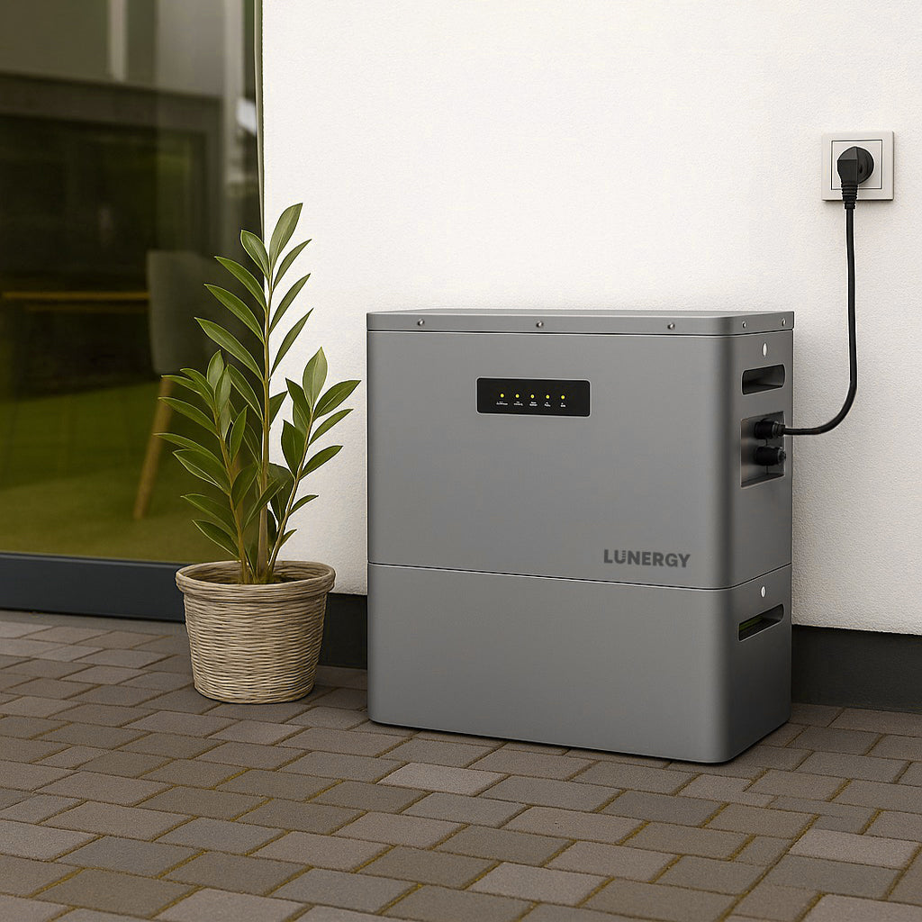 Lunergy lanceert de X2400 AC: een betaalbare, plug-and-play thuisbatterij