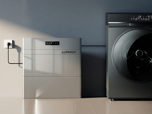 Hoe werkt de Lunergy plug-in batterij?